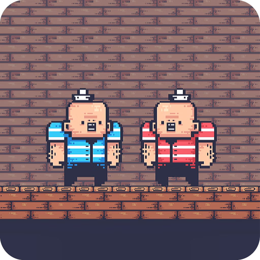 Red Blue Pirate Duo game cover on A2M Games