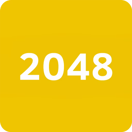 2048 Number Slide game cover on A2M Games