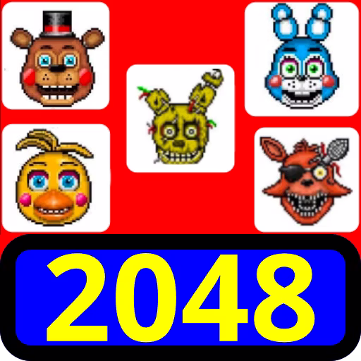 2048 Fnaf Challenge game cover on A2M Games