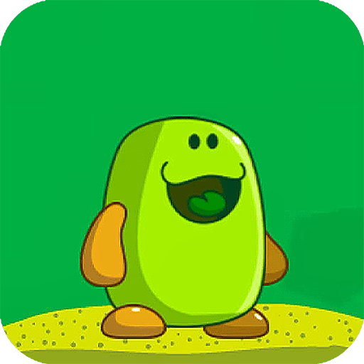 Baby Monster Jump Challenge game cover on A2M Games