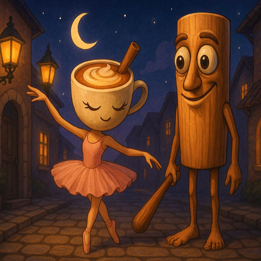 Ballerina Cappuccina Loves Tung Tung Sahur Challenge game cover on A2M Games