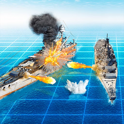 Battleship War Multiplayer game cover on A2M Games
