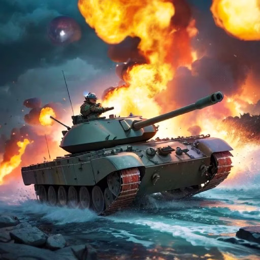 Bitwa Czolgi game cover on A2M Games