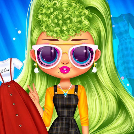 Bffs Pinafore Fashion game cover on A2M Games