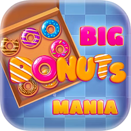 Big Donuts Mania Challenge game cover on A2M Games