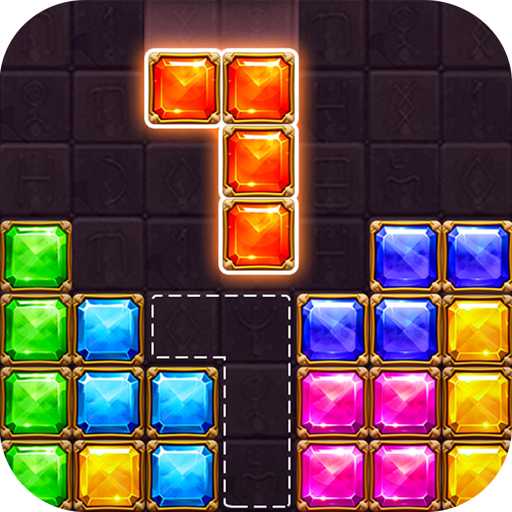 Block Puzzle Jewel Challenge game cover on A2M Games
