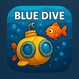 Salto Azul game cover on A2M Games