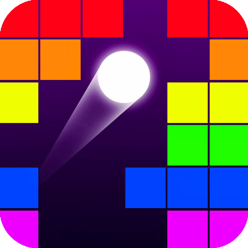 Retro Brick Breaker game cover on A2M Games