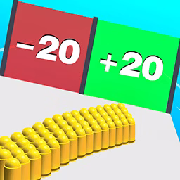 Bullet Army Run game cover on A2M Games