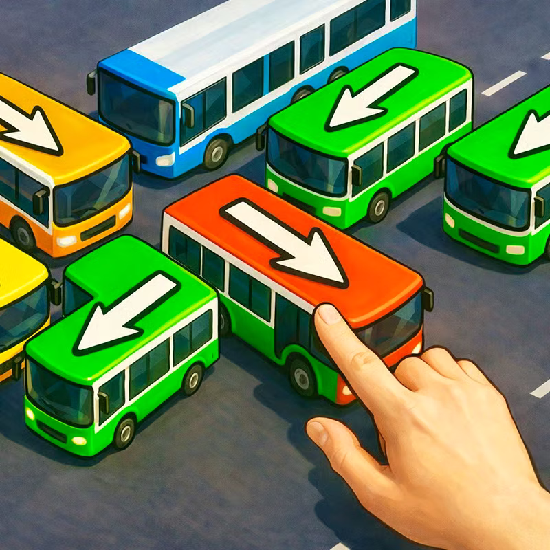 Bus Lane Jam game cover on A2M Games