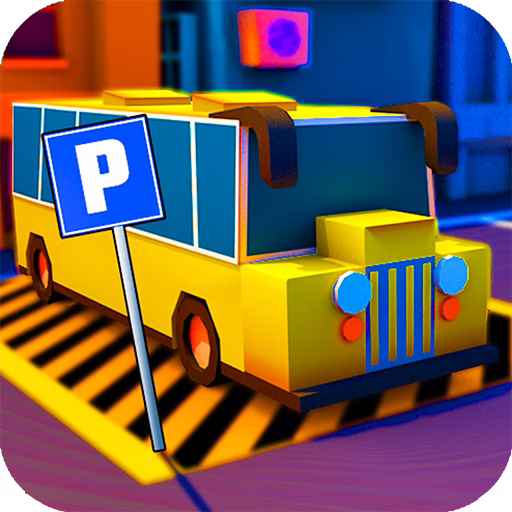 City Bus Parking Run game cover on A2M Games