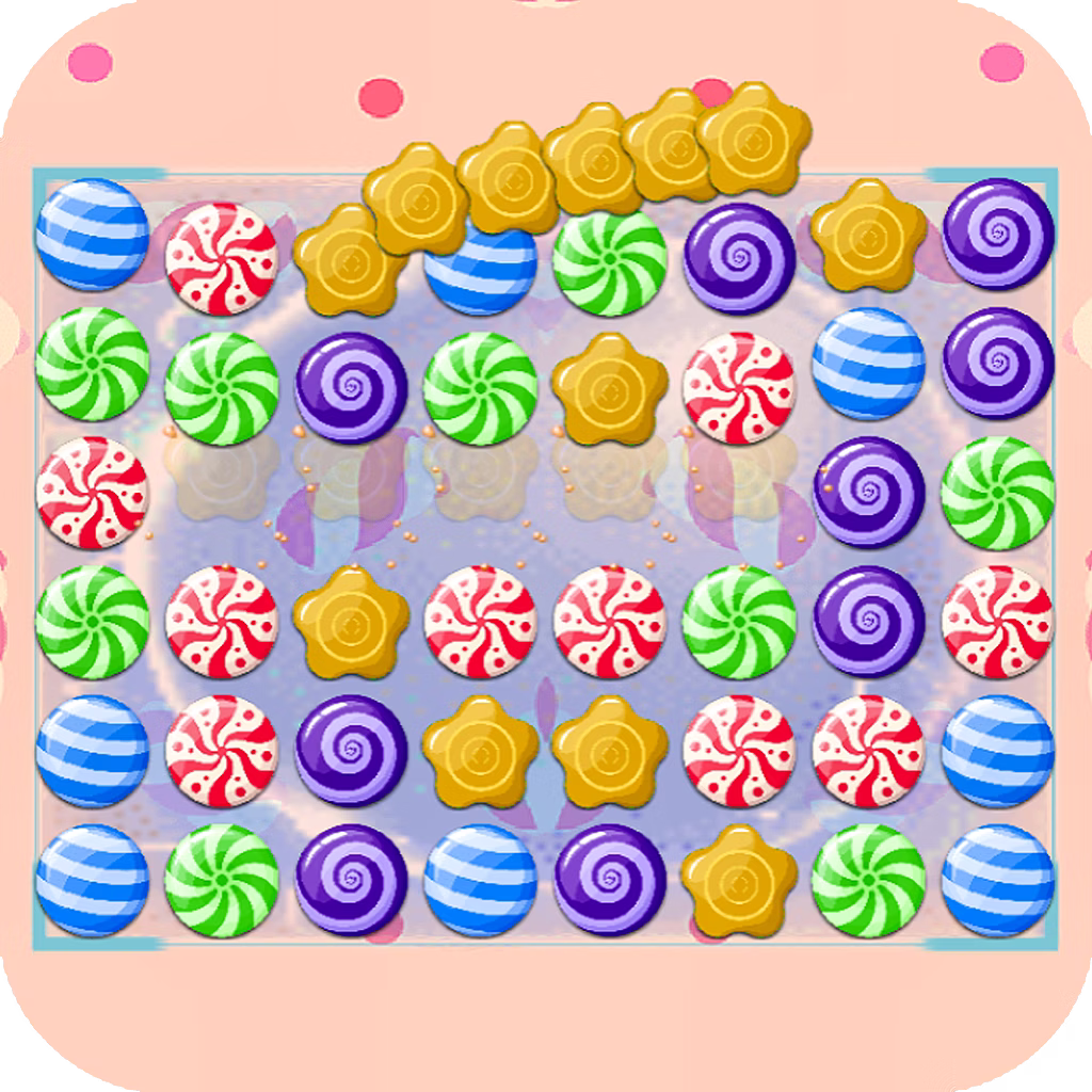 Candy Blast Candy Bomb Puzzle Juego game cover on A2M Games