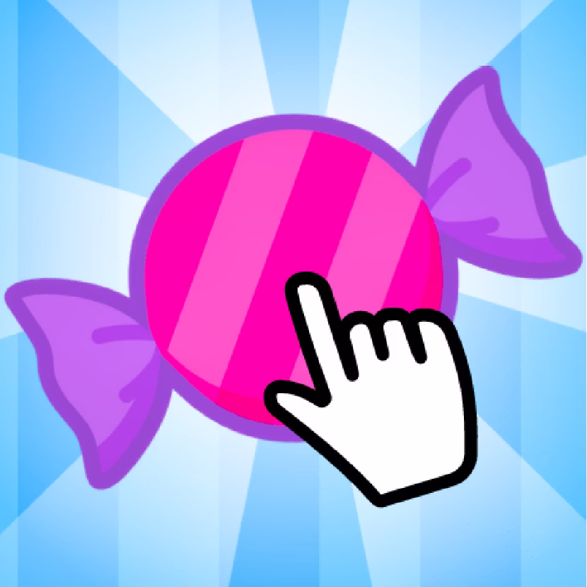Candy Clicker Idle 2 game cover on A2M Games
