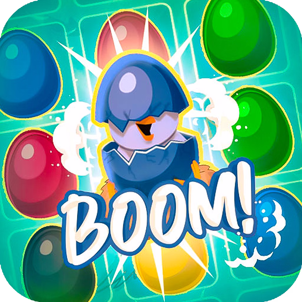 Candy Egg Blast Challenge game cover on A2M Games