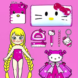 Chibi Doll Dress Up game cover on A2M Games