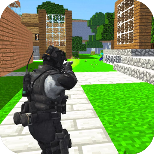 Counter Craft Zombies Challenge game cover on A2M Games