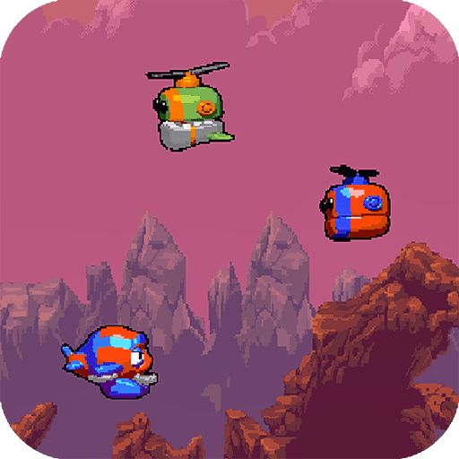 Crazy Plane Shooter game cover on A2M Games