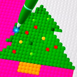 Diamond Painting By Number Challenge game cover on A2M Games