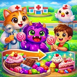 Doctor Chicken Clinic game cover on A2M Games