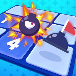 Doodle Minesweeper game cover on A2M Games