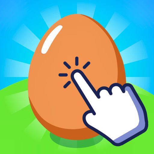 Egg Clicker Challenge game cover on A2M Games