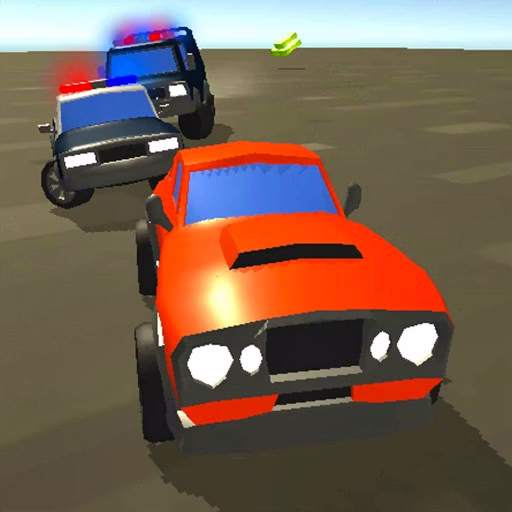 Endless Car Chase game cover on A2M Games
