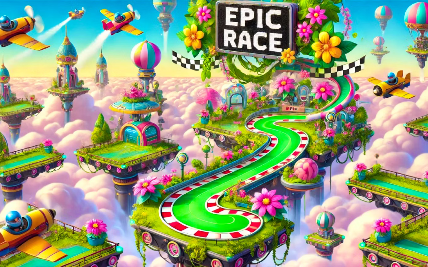 Cover van game Epische Race Game