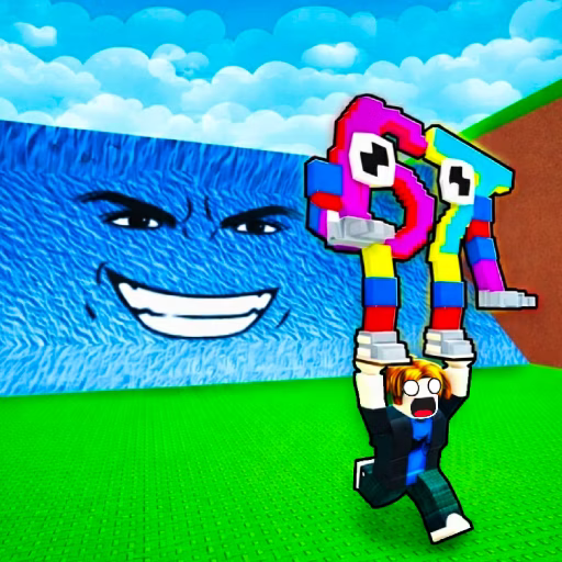 Escape Tsunami For Brainrots! Challenge game cover on A2M Games