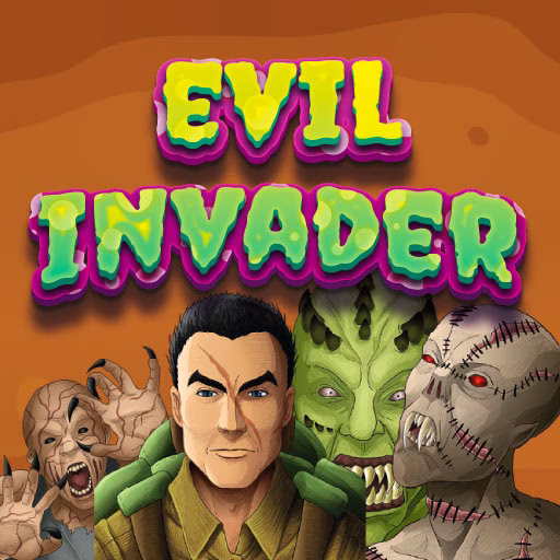 Evil Invader game cover on A2M Games