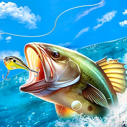 Fishing Baron Real Fishing Challenge game cover on A2M Games