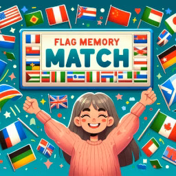 Cover van game Vlaggen Memory Match
