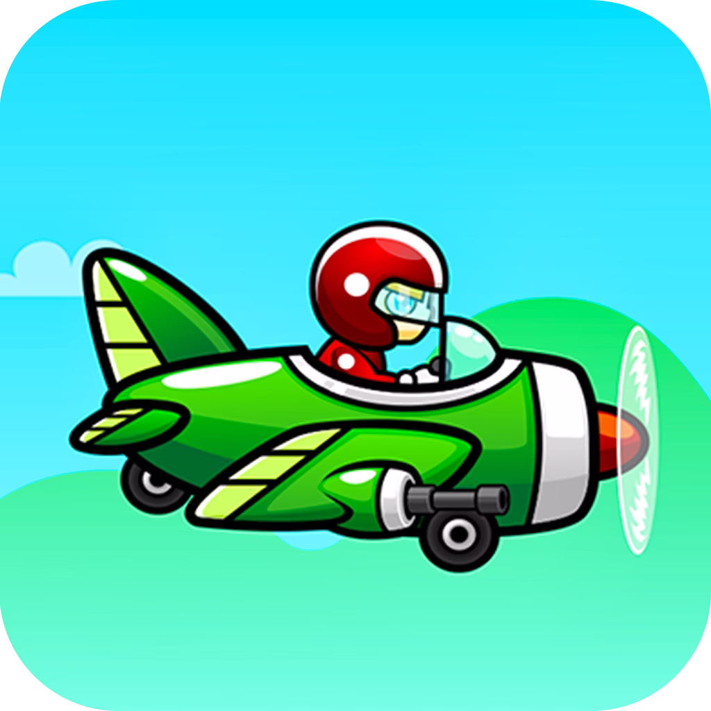 Airplane Flight Run game cover on A2M Games