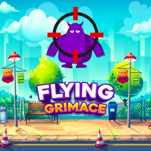 Flying Grimace Hop game cover on A2M Games