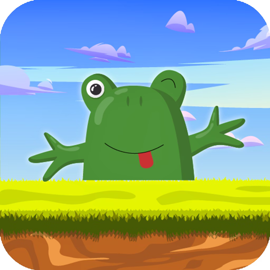 Froggy Tower Challenge game cover on A2M Games