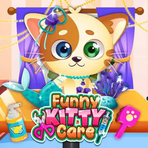 Cover van game Grappige Kitty Care