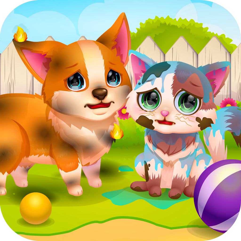 Pet Rescue Fix Up game cover on A2M Games