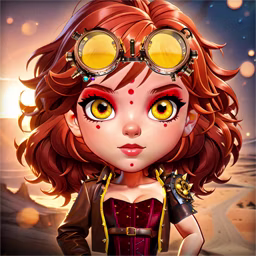 Steampunk Prenses Ofkesi game cover on A2M Games
