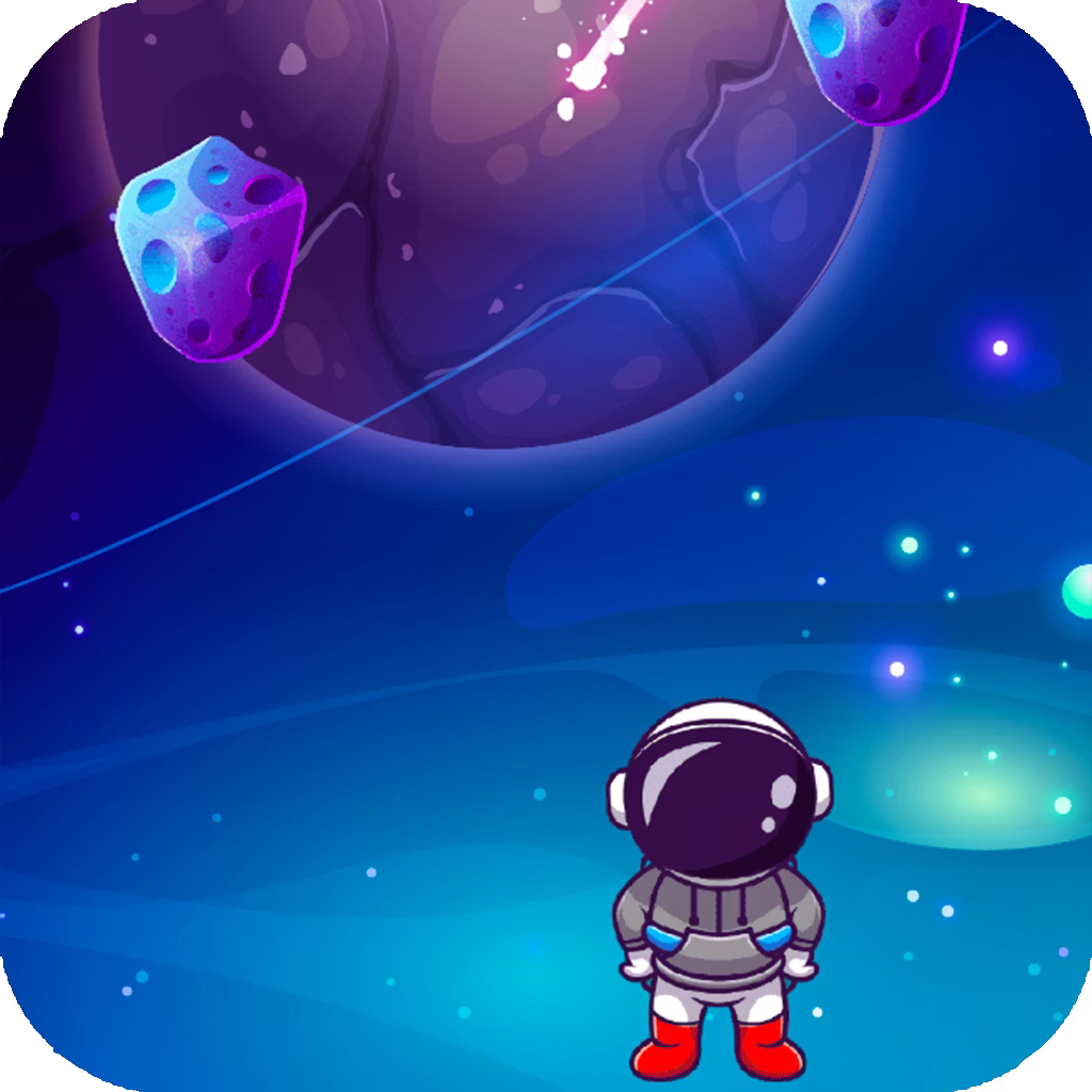 Space Adventure Run game cover on A2M Games