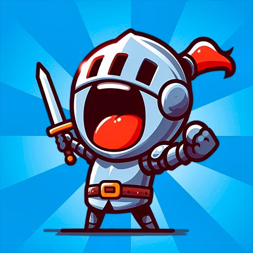 Gladiator Merge Brawl game cover on A2M Games