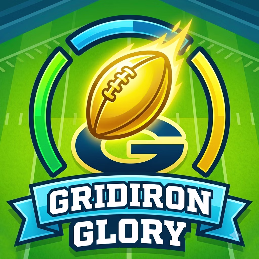 Gridiron Glory Playbook game cover on A2M Games