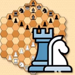 Ajedrez Hexagonal game cover on A2M Games