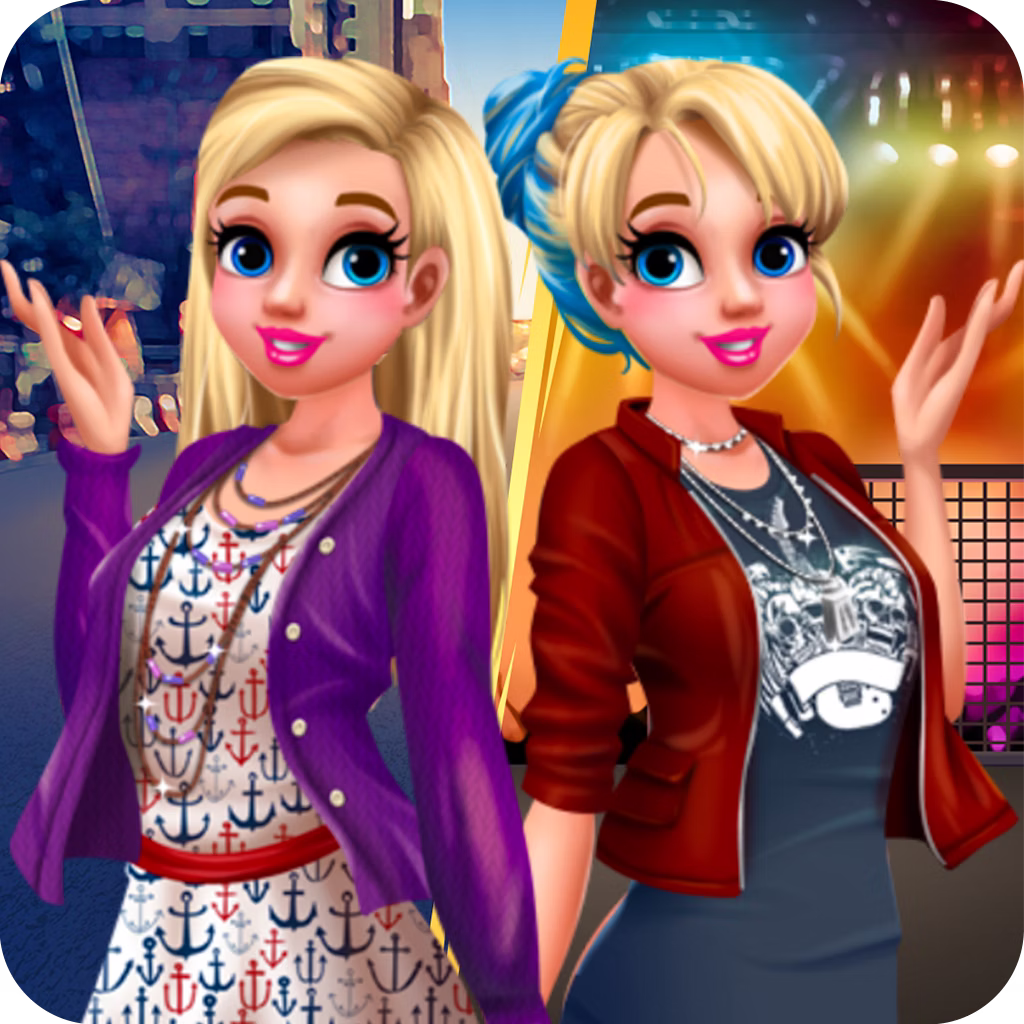 Hipsters vs Rockers Challenge game cover on A2M Games