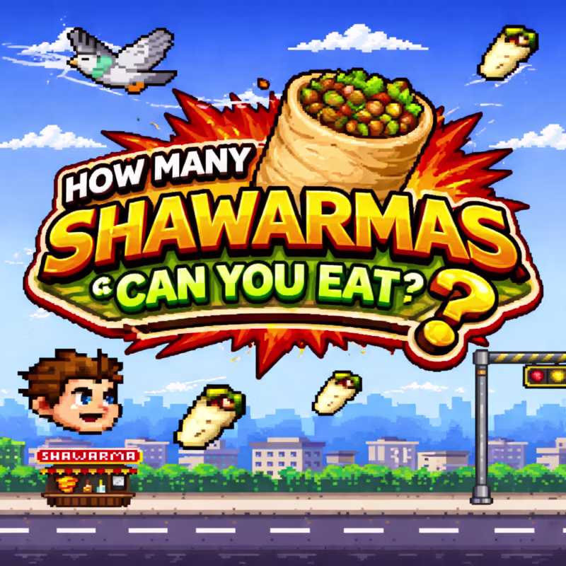 Shawarma Stack Challenge game cover on A2M Games
