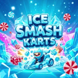 Ice Smash Karts game cover on A2M Games
