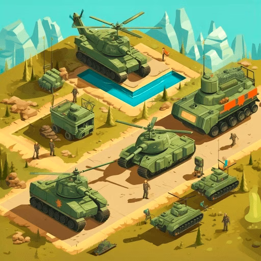 Ejercito BASE Tycoon game cover on A2M Games