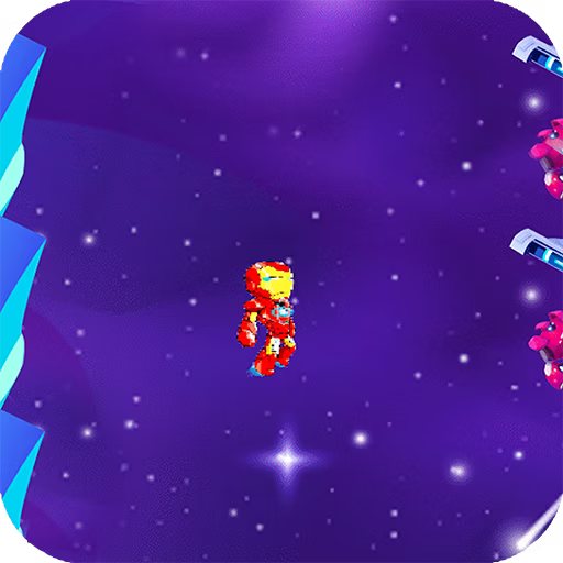 Iron Hero Rush game cover on A2M Games