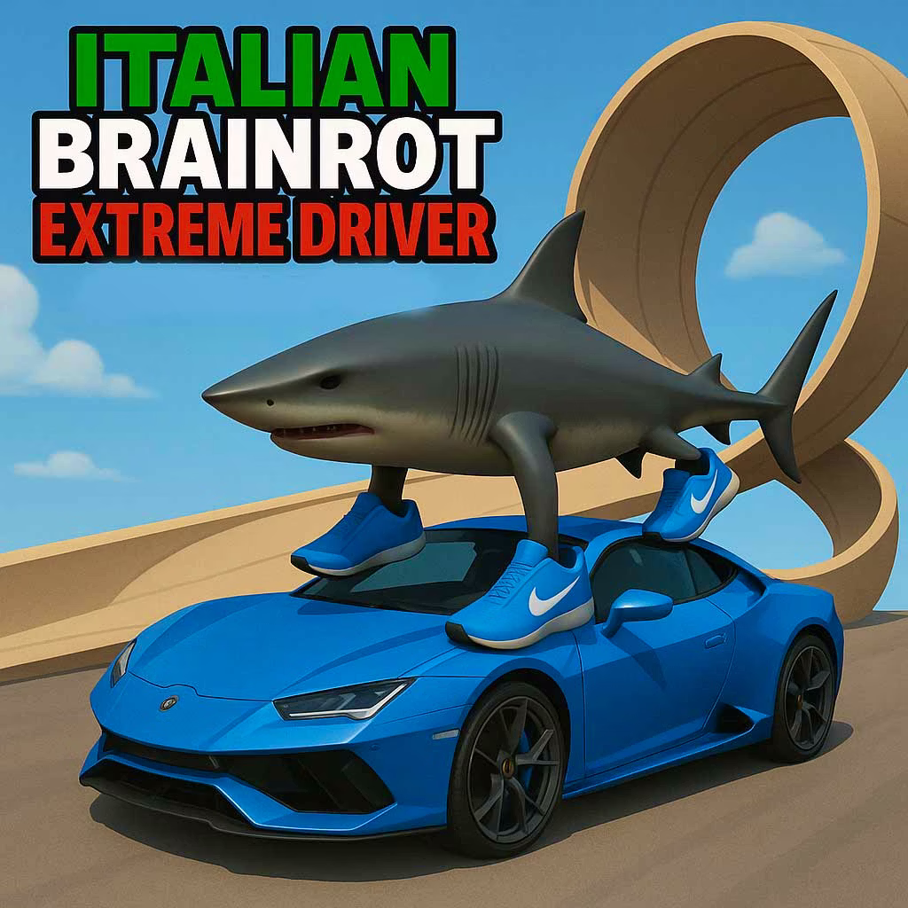 Brainrot Extreme Driver game cover on A2M Games