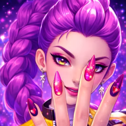 K Pop Nail Studio game cover on A2M Games