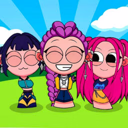 Kpop Studio Music Beats game cover on A2M Games