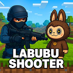 Labubu Shooter game cover on A2M Games